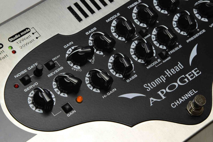 Taurus StompHead Apogee, un amplificador híbrido de 90 W en formato